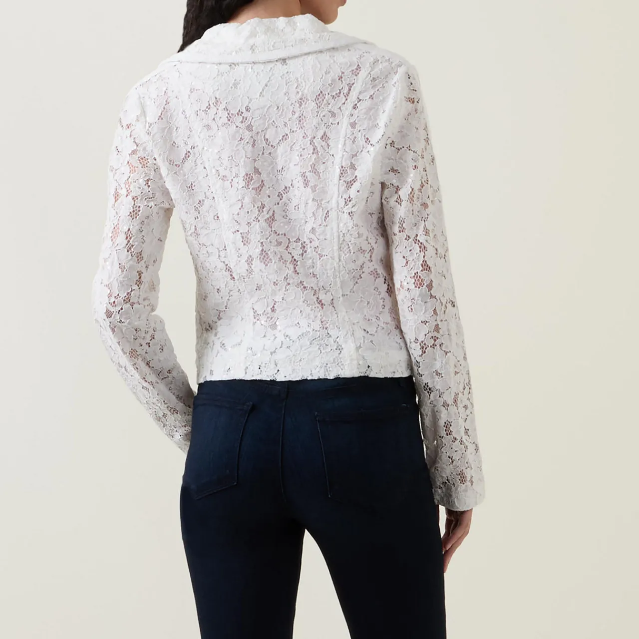 Hot Lace Biker Jacket Women Coats & Jackets