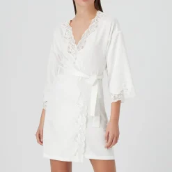 Discount Lace Kimono Robe Women Sleepwear