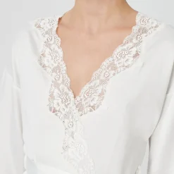 Discount Lace Kimono Robe Women Sleepwear