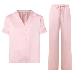 Outlet Lace Trim Pyjama Set Women Sleepwear