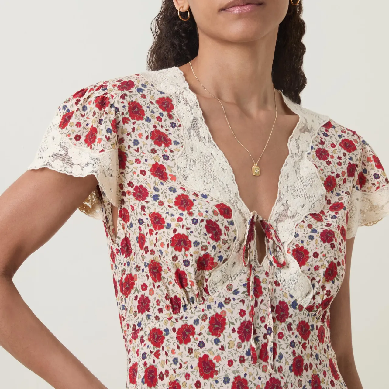Clearance Lacie Floral Mini Dress Women Dresses