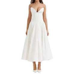 Sale Lady Strapless Dress Women Dresses
