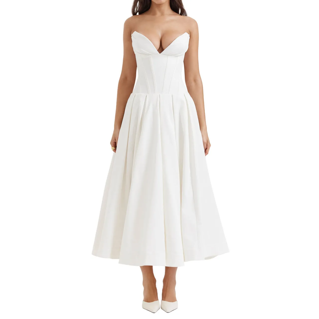 Sale Lady Strapless Dress Women Dresses