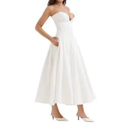 Sale Lady Strapless Dress Women Dresses