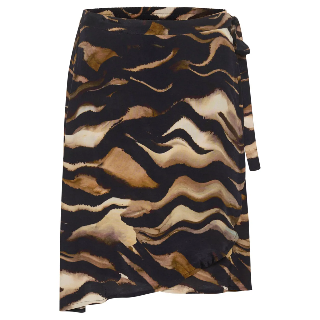 Outlet Laila Leopard High-Rise Wrap Skirt Women Skirts