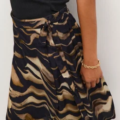 Outlet Laila Leopard High-Rise Wrap Skirt Women Skirts