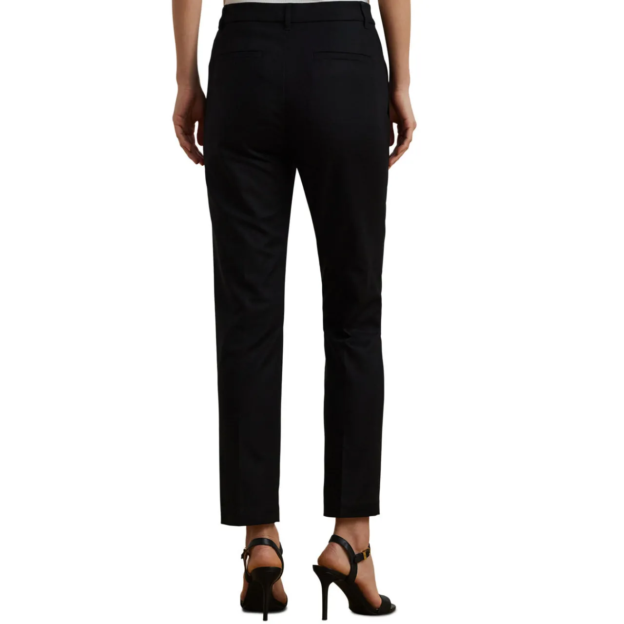 Hot Lakythia Stretch Straight Leg Trousers Women Trousers & Shorts