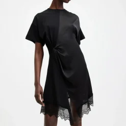 Outlet Lana Lace-Trim Mini Dress Women Dresses