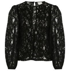 Best Lanice Lace Blouse Women Tops