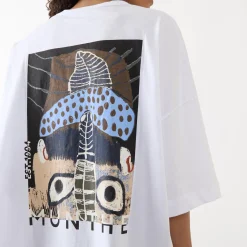 Clearance Lanster Art Print T-Shirt Women Tops