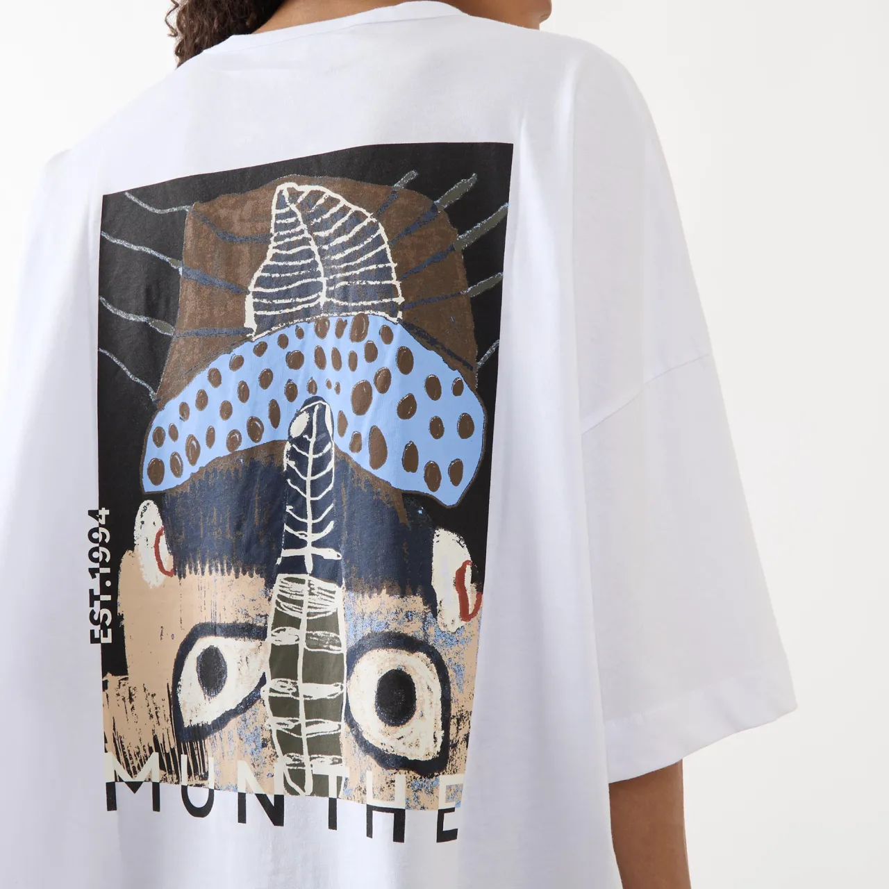 Clearance Lanster Art Print T-Shirt Women Tops
