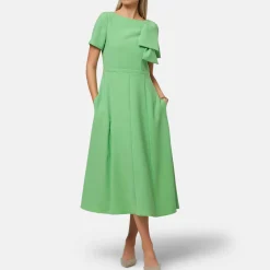 Clearance Laoise Ruffle Flared Dress Women Dresses