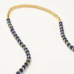 Lapis Lazuli Ibiza Beaded Necklace Women Necklaces