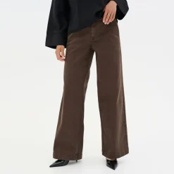 Hot Lara Wide-Leg Trousers Women Trousers & Shorts