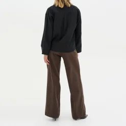 Hot Lara Wide-Leg Trousers Women Trousers & Shorts