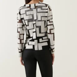 Sale Laser-Cut Leatherette Jacket Women Coats & Jackets