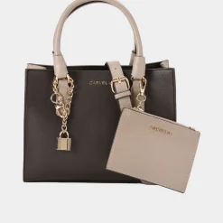 Online Latte Mini Two-Tone Crossbody Bag Women Crossbody Bags