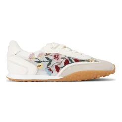 Best Lavender Embroidered Trainers Women Trainers