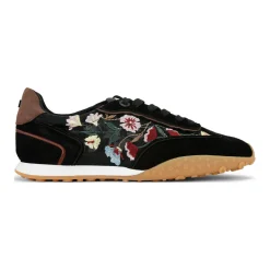 Best Lavender Embroidered Trainers Women Trainers