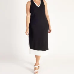 Clearance Layered Flared Dress Women Dresses