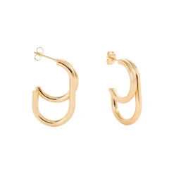 Discount Layered Polly Hoops Women Earrings