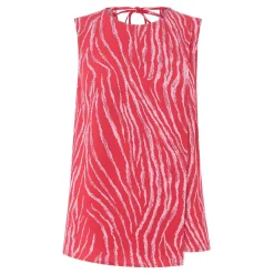 Best Layered Zebra Print Tank Top Women Tops