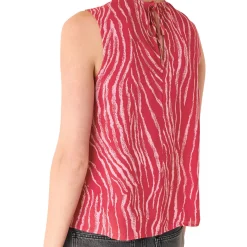 Best Layered Zebra Print Tank Top Women Tops