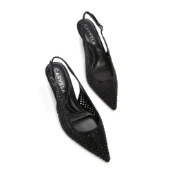 Outlet Lazer Slingback Heels Women Heels