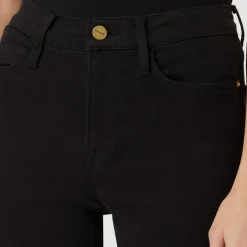 Online Le High Rise Slim Fit Straight Leg Jeans Women Denim