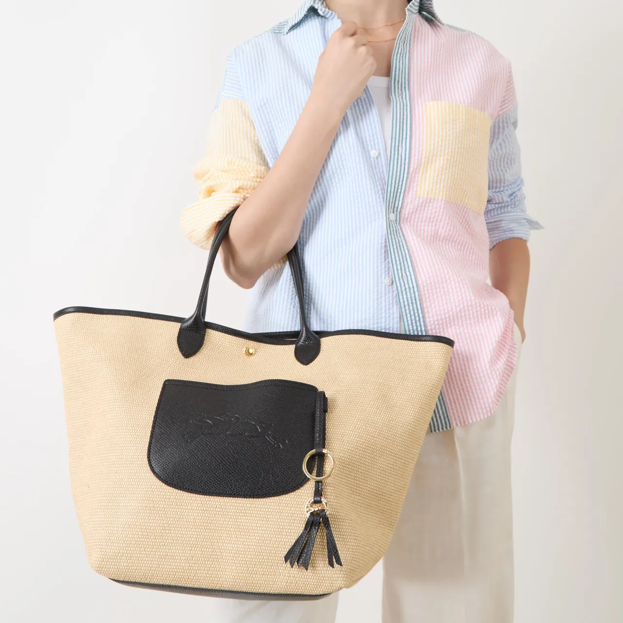 Best Le Panier Pliage Large Basket Bag Women Tote Bags