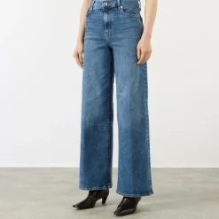Online Le Slim Palazzo Wide-Leg Jeans Women Denim
