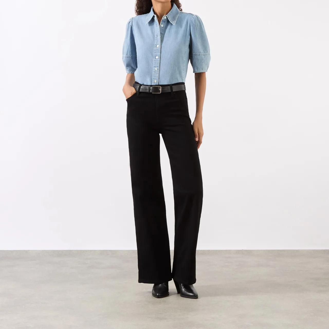 Hot Le Slim Palazzo Wide-Leg Jeans Women Denim