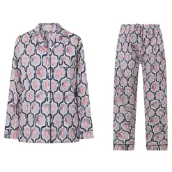 Discount Leaf Pyjama Set Women Sleepwear