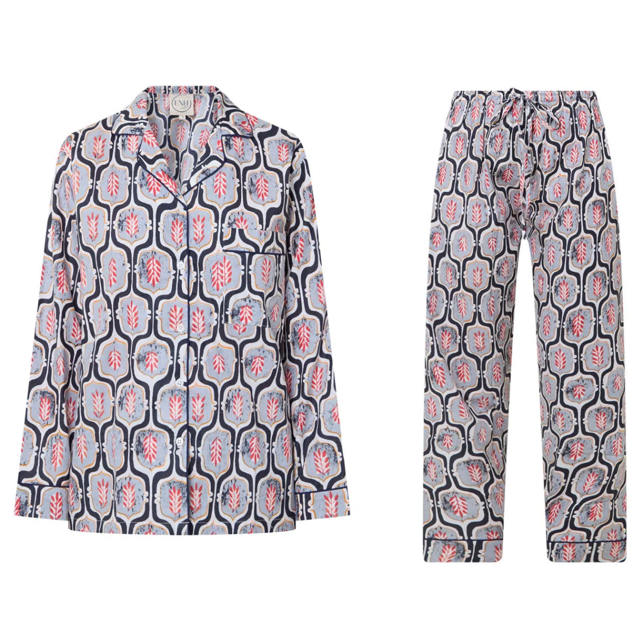 Discount Leaf Pyjama Set Women Sleepwear