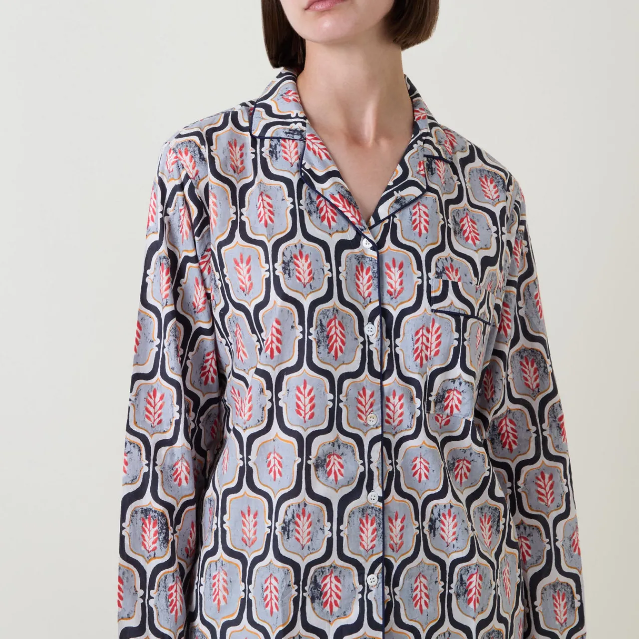 Discount Leaf Pyjama Set Women Sleepwear