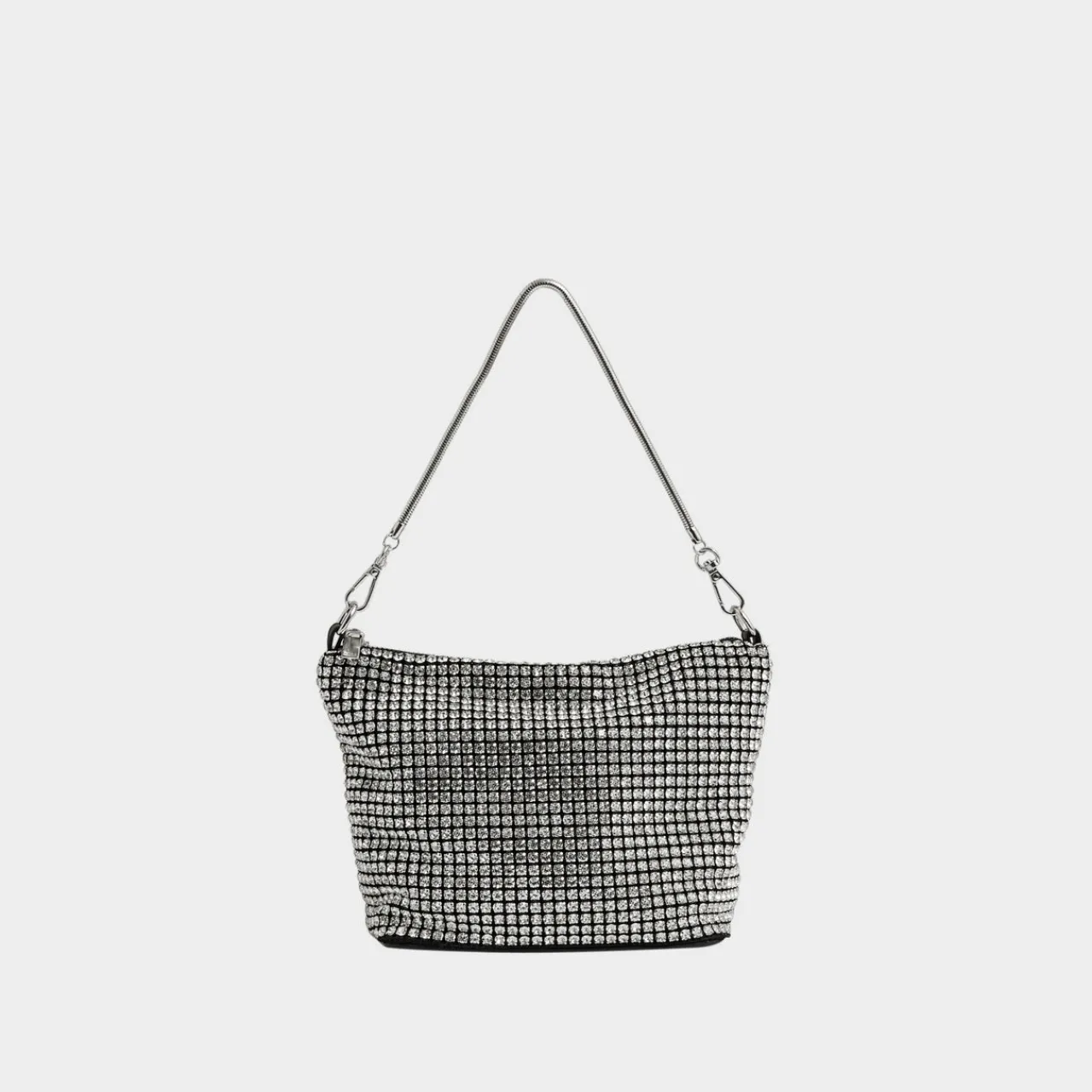 Discount Leah Crystal-Embellished Pouch Bag Women Shoulder Bags