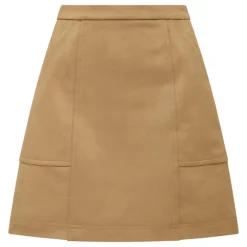 Leah Faux Suede Mini Skirt Women Skirts