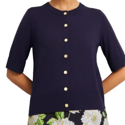 New Leanne Button-Down Cardigan Women Sweaters & Cardigans