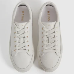Outlet Leanne Leather Platform Trainers Women Trainers