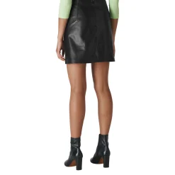 Clearance Leather A-Line Skirt Women Skirts