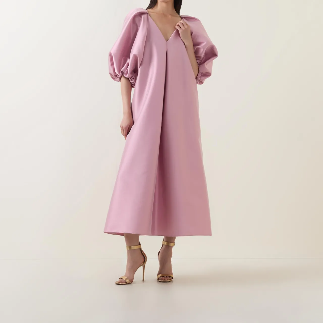 Outlet Lennon Pleat-Detail Dress Women Dresses|Mother Of The Bride