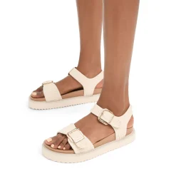 Discount Lenora Woven Flat Sandals Women Sandals