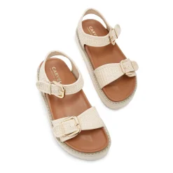 Discount Lenora Woven Flat Sandals Women Sandals