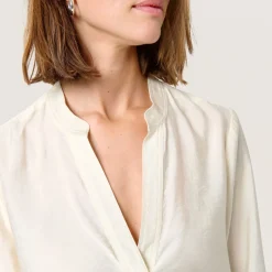 Leodora Solid Blouse Women Tops