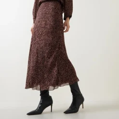 Best Leopard Flared Skirt Women Skirts