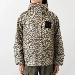 Best Leopard Logo Jacket Women Coats & Jackets