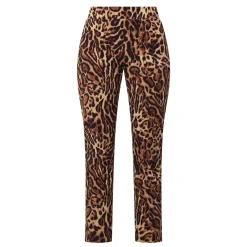 Online Leopard Print Slim Leg Trousers Women Trousers & Shorts