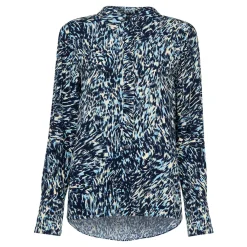 Hot Leopard Swirl Shirt Women Tops
