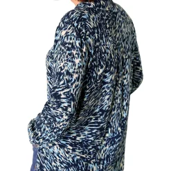 Hot Leopard Swirl Shirt Women Tops