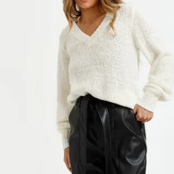Discount Liana Regular-Fit Knitted Sweater Women Sweaters & Cardigans